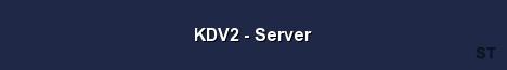 KDV2 Server 