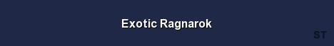 Exotic Ragnarok Server Banner