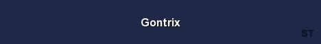 Gontrix Server Banner