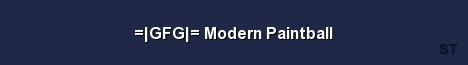 GFG Modern Paintball Server Banner