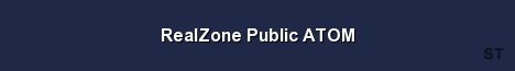 RealZone Public ATOM Server Banner