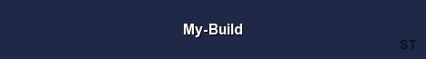 My Build Server Banner