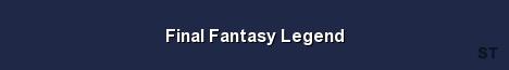 Final Fantasy Legend Server Banner