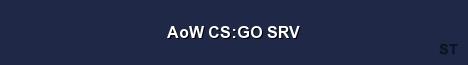 AoW CS GO SRV Server Banner