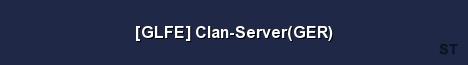 GLFE Clan Server GER Server Banner