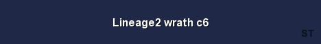 Lineage2 wrath c6 Server Banner