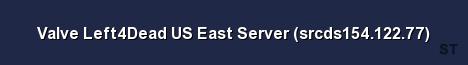 Valve Left4Dead US East Server srcds154 122 77 Server Banner
