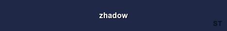 zhadow Server Banner