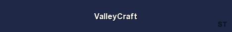 ValleyCraft Server Banner