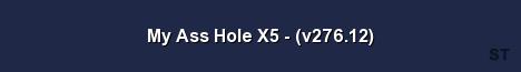 My Ass Hole X5 v276 12 