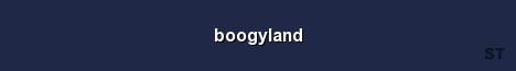 boogyland Server Banner