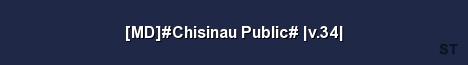 MD Chisinau Public v 34 Server Banner