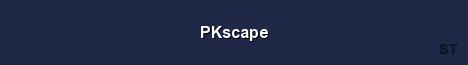 PKscape Server Banner