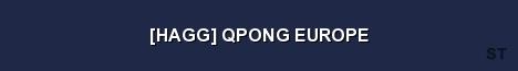 HAGG QPONG EUROPE Server Banner