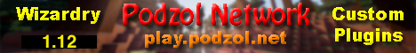 Podzol Network Server Banner