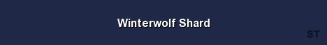Winterwolf Shard Server Banner