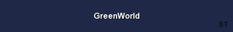 GreenWorld Server Banner