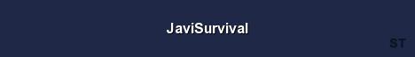 JaviSurvival Server Banner
