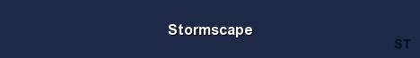 Stormscape Server Banner