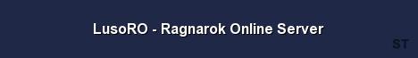 LusoRO Ragnarok Online Server 