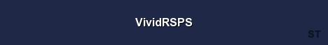 VividRSPS Server Banner