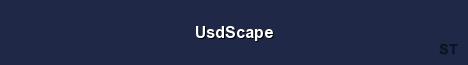 UsdScape Server Banner