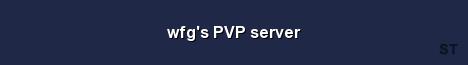 wfg s PVP server 
