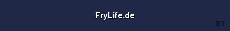 FryLife de Server Banner