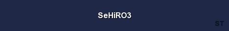 SeHiRO3 Server Banner
