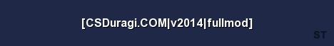 CSDuragi COM v2014 fullmod 