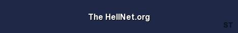 The HellNet org Server Banner