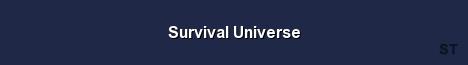 Survival Universe Server Banner