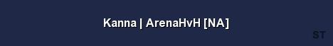 Kanna ArenaHvH NA Server Banner