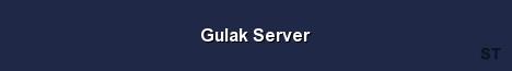 Gulak Server Server Banner