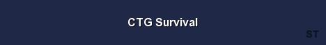 CTG Survival Server Banner