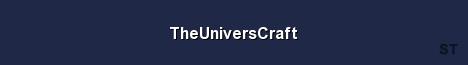 TheUniversCraft Server Banner