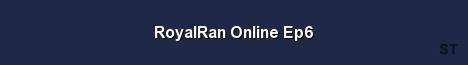 RoyalRan Online Ep6 Server Banner
