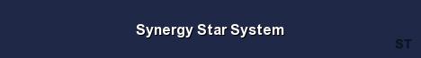 Synergy Star System Server Banner