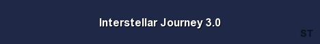 Interstellar Journey 3 0 Server Banner