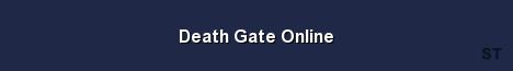 Death Gate Online Server Banner