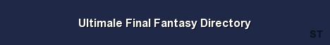 Ultimale Final Fantasy Directory Server Banner