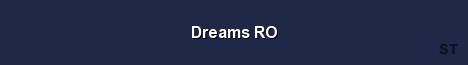 Dreams RO Server Banner