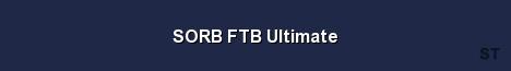 SORB FTB Ultimate Server Banner