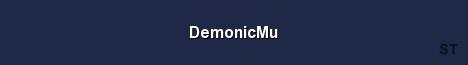 DemonicMu Server Banner