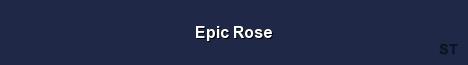 Epic Rose Server Banner