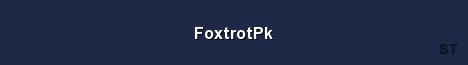 FoxtrotPk Server Banner
