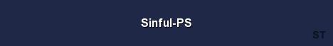 Sinful PS Server Banner