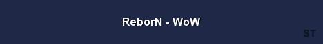 ReborN WoW Server Banner