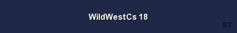 WildWestCs 18 Server Banner