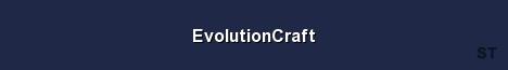 EvolutionCraft Server Banner